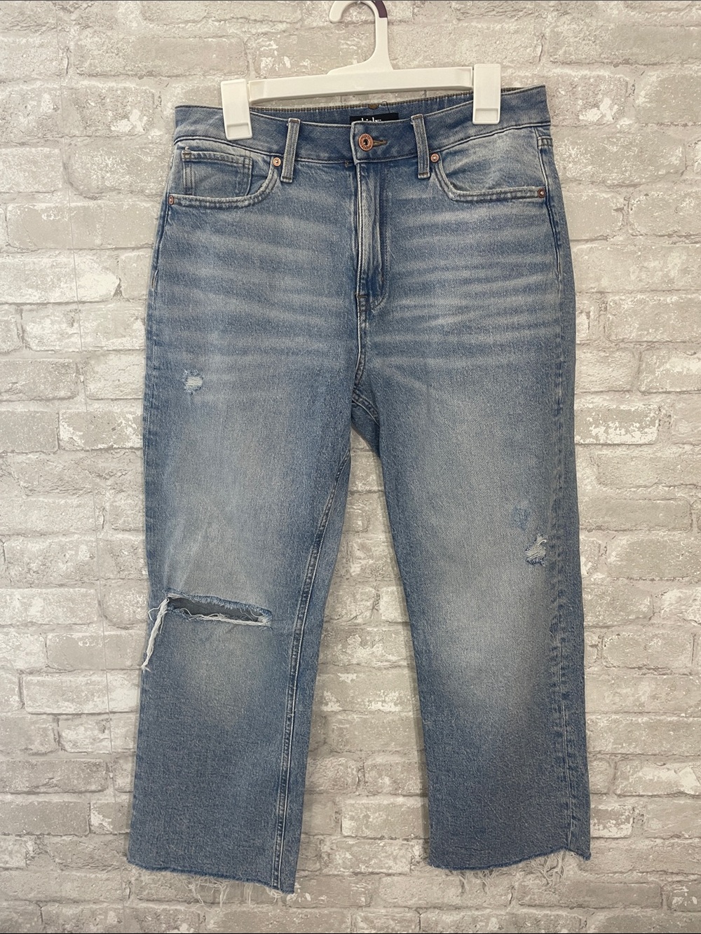 Edgely by Maurices High Rise Cheeky Relaxed Straight Jeans